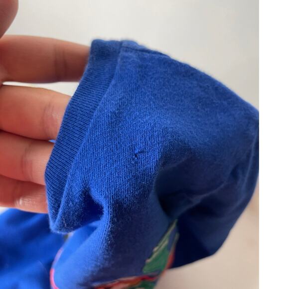 Mini Boden Long Sleeve T-shirt Dog Driving Race Car Applique Size 7-8Y - Picture 5 of 6